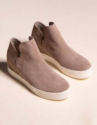 steve madden wedge sneakers taupe