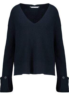 Helmut Lang Cotton Wool And Cashmere-Blend Sweater