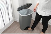 Thumbnail for your product : Addis 50-Litre Pedal Bin In Metallic Silver