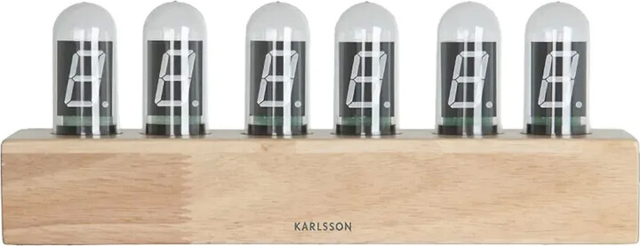Karlsson Cathode table clock (28cm x 11cm)