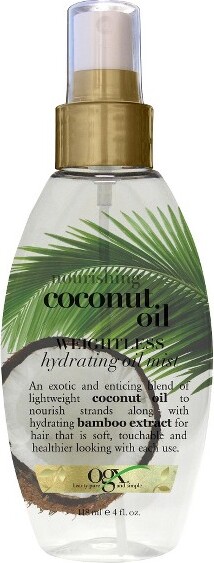 OGX OGXNourishingCoconutOilWeightlessHydratingOilMistLightweightLeave-InHairTreatment-4.0floz