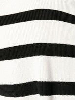 Thumbnail for your product : AMI Paris Striped crew neck Sweater Raglan Sleeves