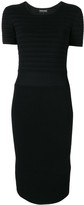 Thumbnail for your product : Emporio Armani Ribbed Knit Fitted Dress