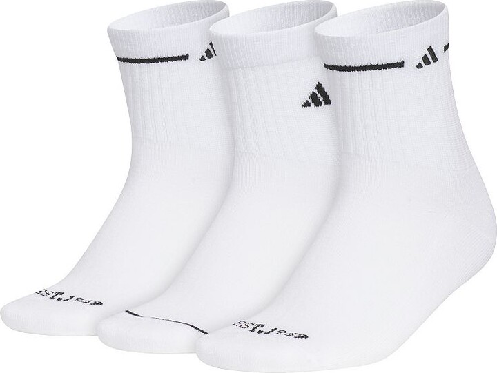 adidas Women's 3-pk. Cushioned Sport 3.0 High Quarter Socks