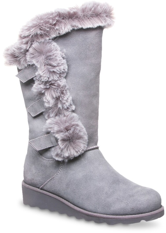 bearpaw boots gray