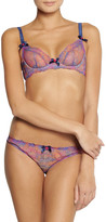 Thumbnail for your product : Agent Provocateur Phoenix lace underwired bra