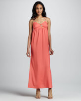 Thumbnail for your product : 6 Shore Road by Pooja Dragonfly Embroidered Maxi Dress