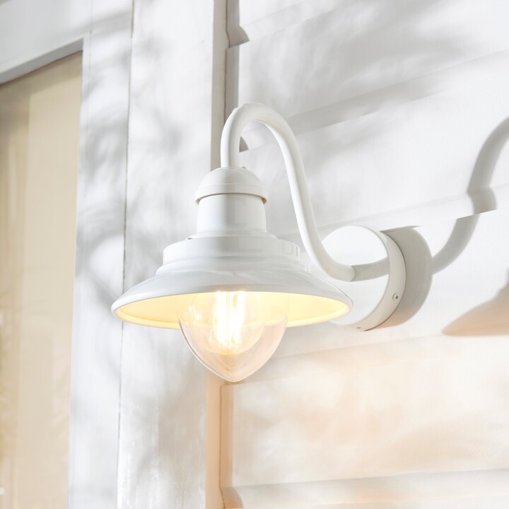 Dunelm Fishermans Outdoor Wall Light Off-White - ShopStyle