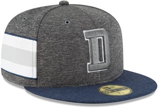 dallas cowboys official nfl sideline platinum 59fifty fitted