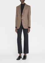 Thumbnail for your product : Officine Generale Charlene Singel-Breasted Wool Jacket