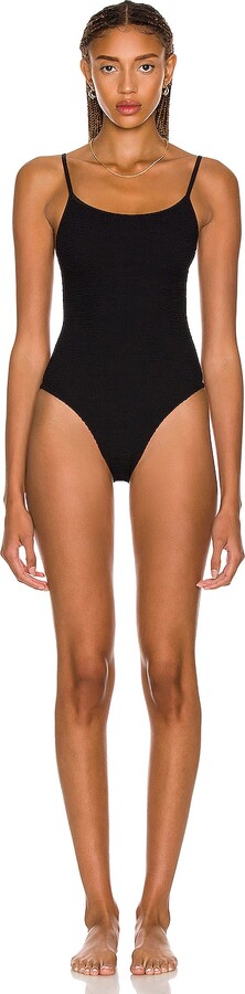 Hunza G Pamela One Piece Swimsuit in Black