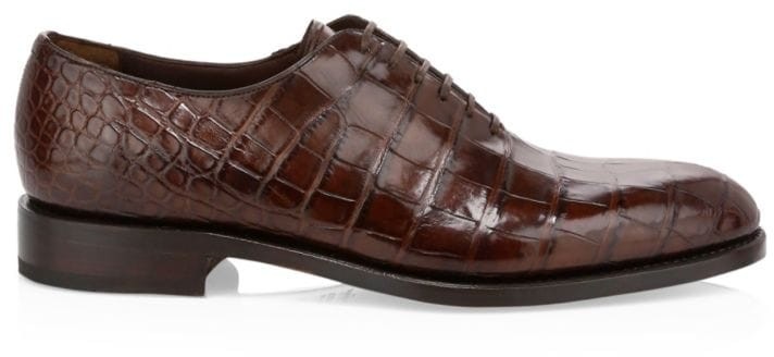 alligator ferragamo shoes