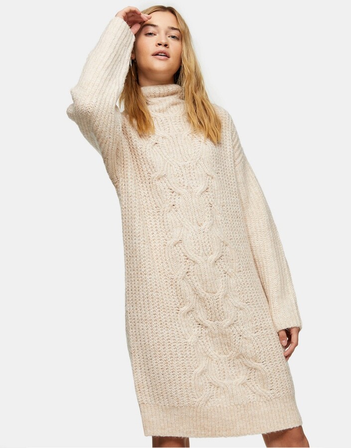 Cable Knit Sweater Dress | Shop the world's largest collection of 