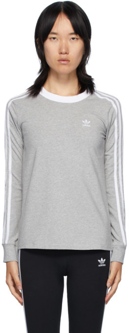 adidas originals a2k high neck trefoil long sleeve in black