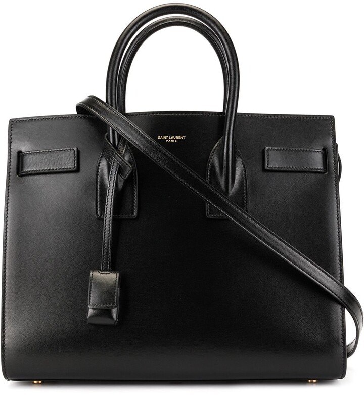 Sac de Jour Large briefcase in grained leather