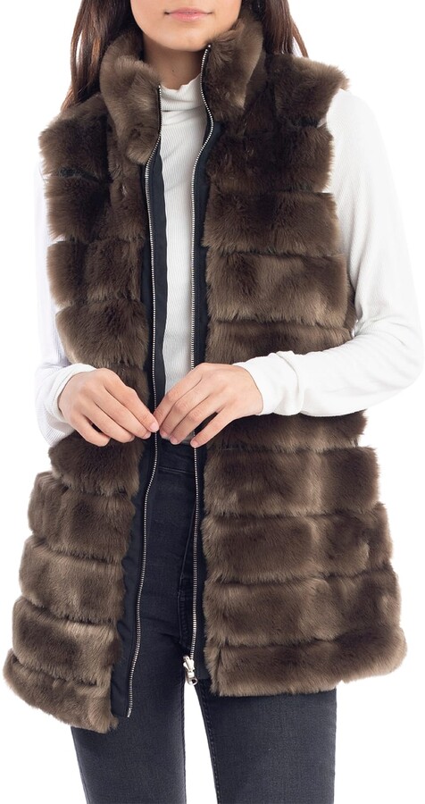 Plus Size Faux Fur Vest | ShopStyle