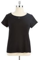 Thumbnail for your product : Rafaella PLUS Plus Hardware Accented Top