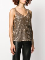 Thumbnail for your product : Blanca Vita Sequinned Tank Top