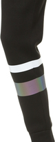 Thumbnail for your product : Alexander Wang T by Scuba Neoprene Sweatpants with Reflective Stripes