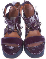 Thumbnail for your product : Lanvin Platform Multistrap Sandals