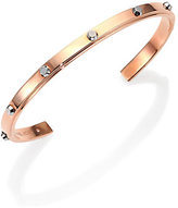 Thumbnail for your product : Michael Kors Astor Two-Tone Studded Cuff Bracelet/Rose Goldtone