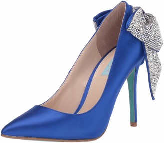betsey johnson blue collection shoes