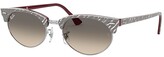 Thumbnail for your product : Ray-Ban Sunglasses Unisex Clubmaster Oval - Black Frame Grey Lenses 52-19