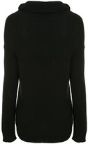 Thumbnail for your product : Comme Des Garçons Pre Owned Knitted Draped Neck Cardigan