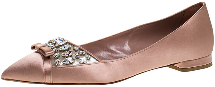 rose pink flats