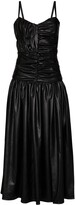 Thumbnail for your product : Markoo Sweetheart ruched midi dress