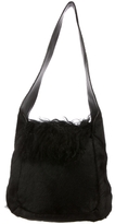 Thumbnail for your product : Bally Mongolian Lamb and Ponyhair Shoulder Bag