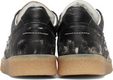 Thumbnail for your product : MM6 MAISON MARGIELA Black Distressed Sneakers