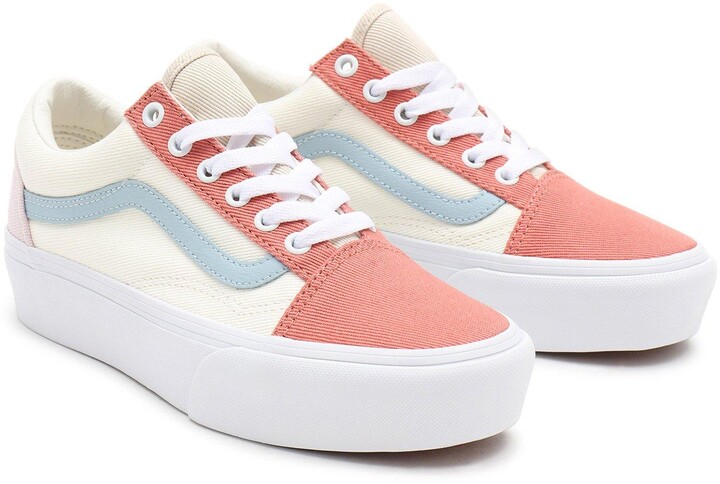 vans folder old skool pink