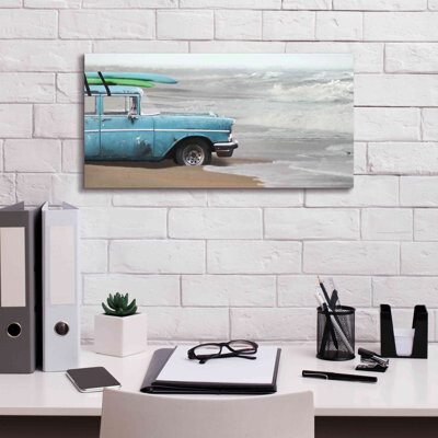 Windon My Wave Is Waiting On Canvas by Lori Deiter Print