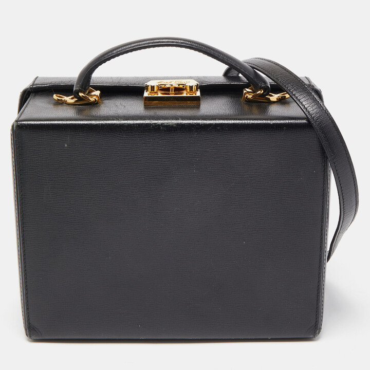 Mark Cross Grace Box Bag Leather Small - ShopStyle