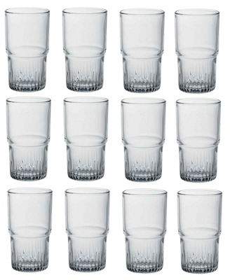 Duralex Empilable Stacking Water / Juice Hiball Glasses - 340mL - X12