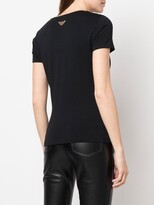Thumbnail for your product : EA7 Emporio Armani embellished foil logo-print T-shirt