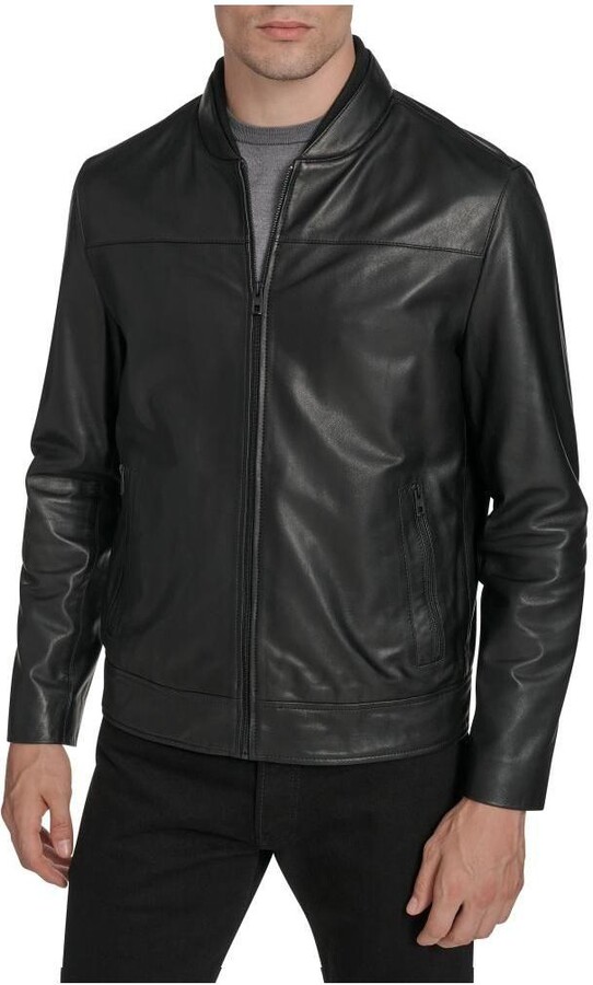 Andrew Marc Black Label Men's Weston Leather Jacket