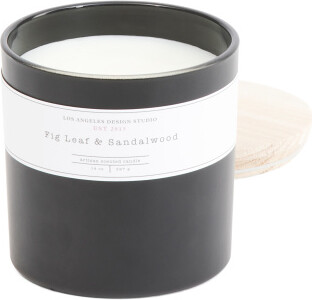 TJMAXX 14Oz Counter Jar With Wood Lid