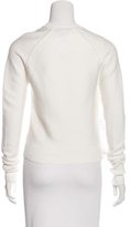 Thumbnail for your product : 3.1 Phillip Lim Ruffle-Trimmed Crew-Neck Sweater w/ Tags