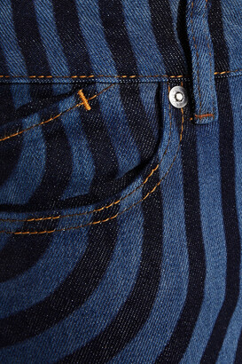 Just Cavalli Zebra-print High-rise Skinny Jeans