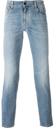 Fendi regular stone washed jeans
