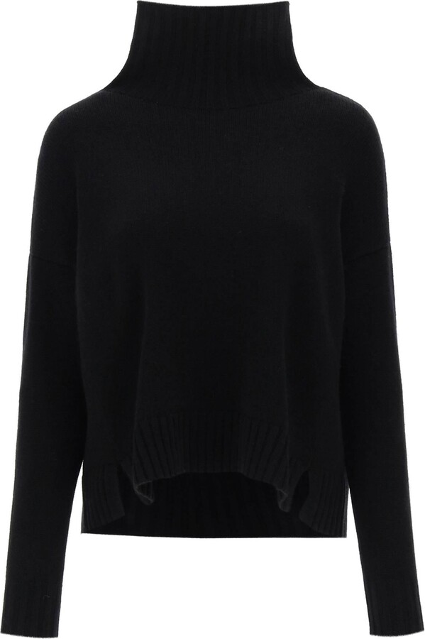 Max Mara 'Gianna' Wool and cashmere funnel-neck sweater - ShopStyle