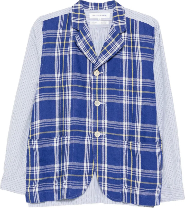 Comme des Garçons Shirt Shirt Check Jacket