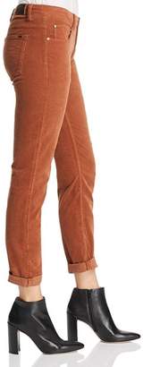MKT Studio The Birkin Straight Corduroy Jeans in Rust Orange