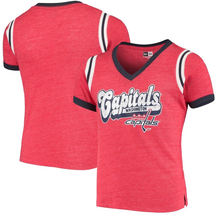Women's Oakland Athletics New Era Green Contrast Sleeve Baby Jersey V-Neck  T-Shirt