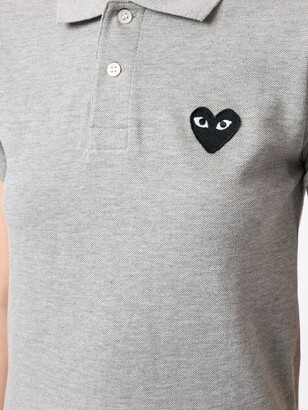 Comme des Garçons PLAY Logo Embroidered Polo Shirt