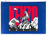 Thumbnail for your product : Kenzo Tiger Mountain clutch