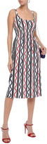 Thumbnail for your product : Emilia Wickstead Giovanna Shirred Printed Stretch-cotton Midi Dress