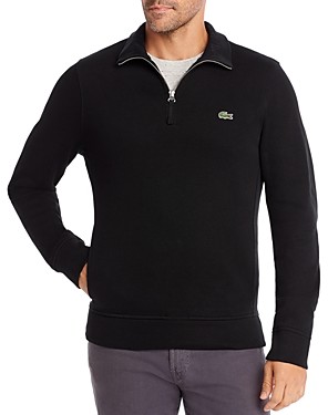 Lacoste Quarter-Zip Classic Fit Sweater - ShopStyle